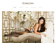 Tablet Screenshot of icollectionlingerie.com